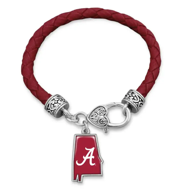 Bracelet de la collection Alabama Crimson Tide State of Mind