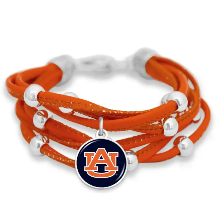 Auburn Tigers Le bracelet Lindy Collection From the Heart a