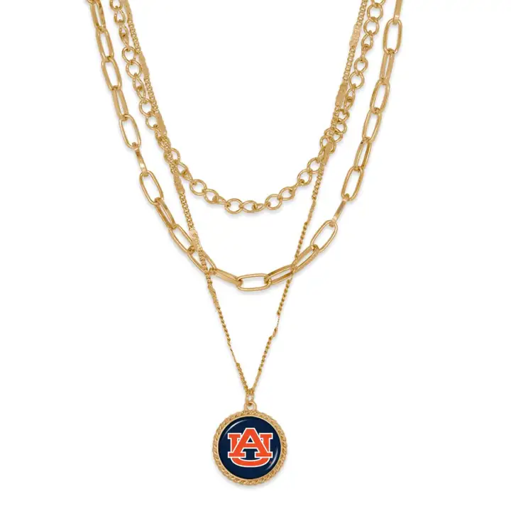 Collier Auburn Tigers The Sydney Collection From the Heart