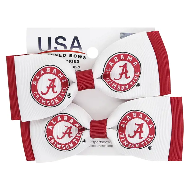 Paire de nœuds Alabama Crimson Tide ast
