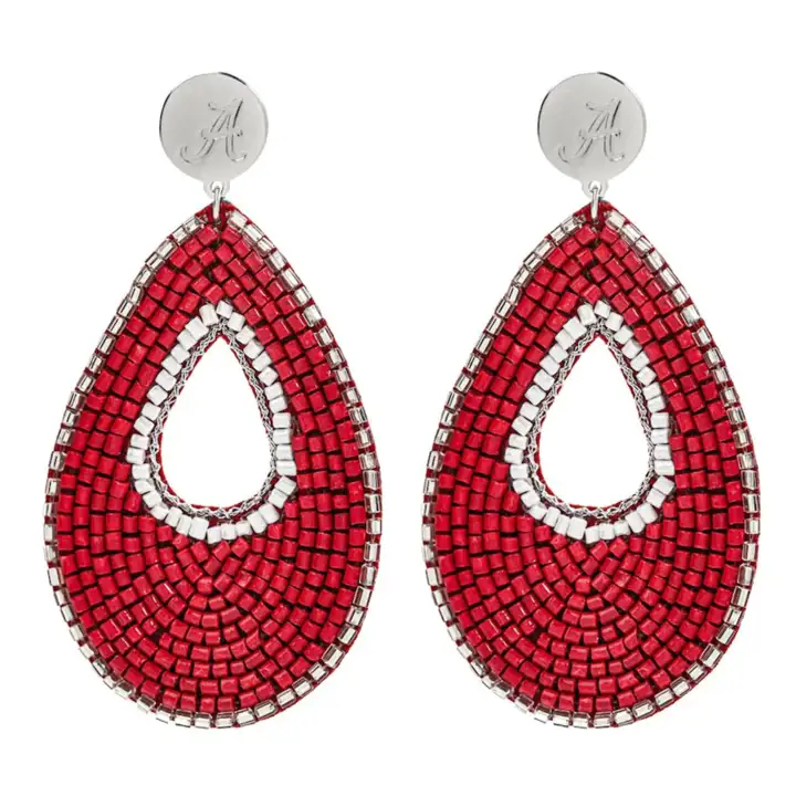 Boucles d'oreilles Alabama Crimson Tide Lane ast