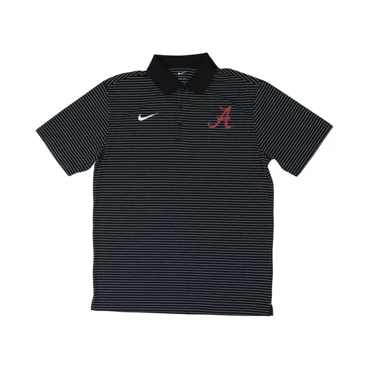 Polo Alabama Crimson Tide NCAA Noir chiné