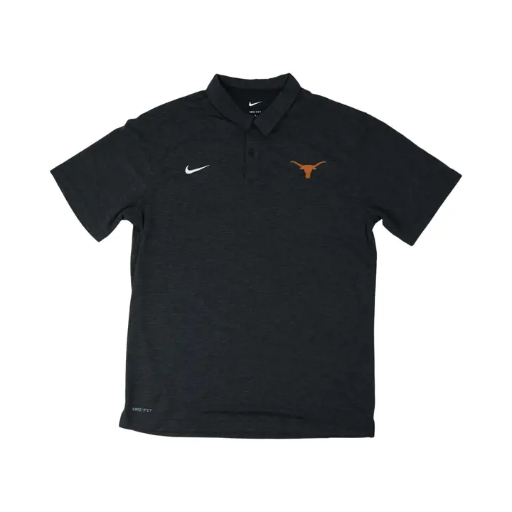 Polo Chiné NCAA Texas Longhorns NOIR