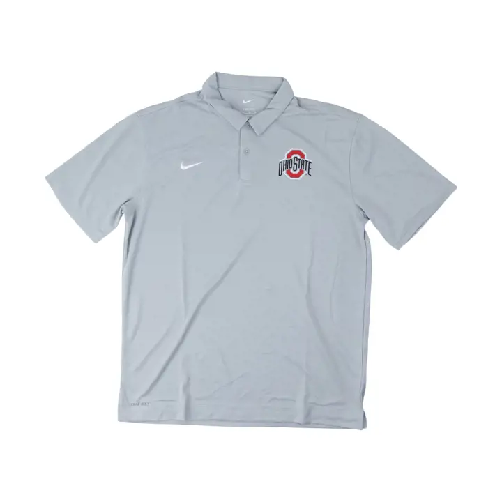 Polo NCAA Ohio State Buckeyes chiné SILV