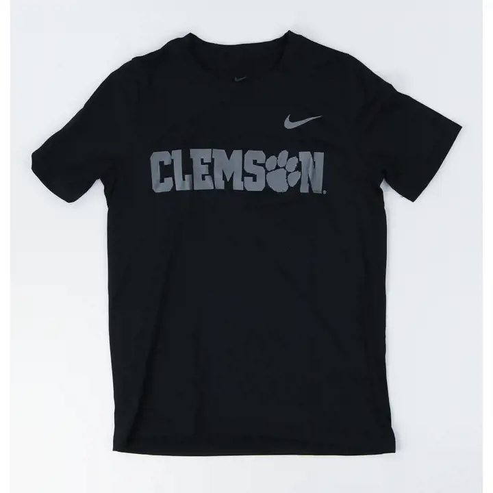 T-shirt Clemson Tigers NCAA Youth Legend NOIR