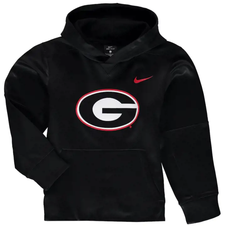 Georgia Bulldogs Youth Therma Hood BLK