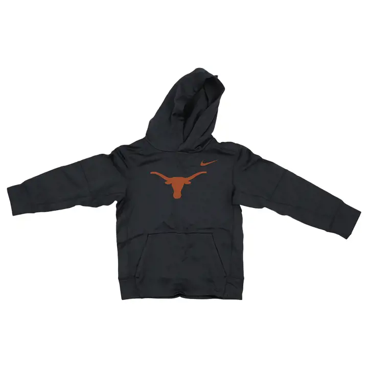Texas Longhorns - Sweat à capuche Therma pour jeune enfant - Anthracite