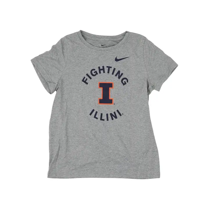 T-shirt Enfant NCAA Illinois Fighting Illini Legend Gris Foncé
