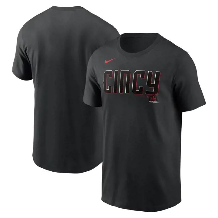 T-shirt Cincinnati Reds MLB Nike City Connect noir