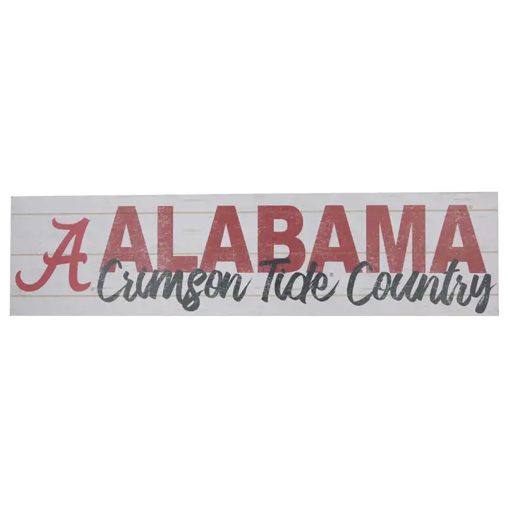 Panneau pays de l'école Alabama Crimson Tide