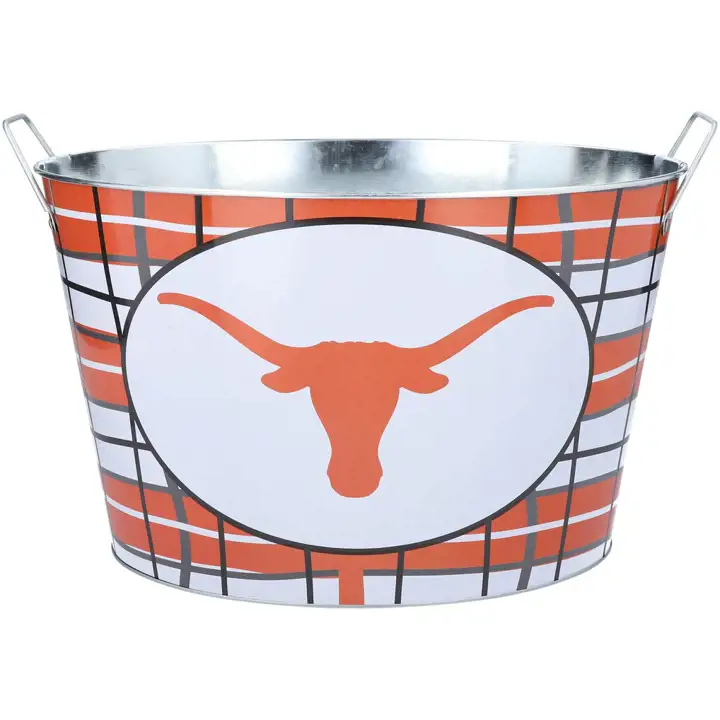 Seau en métal Texas Longhorns