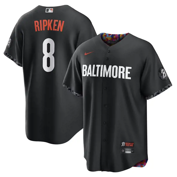 Maillot Réplique Joueur Orioles MLB Nike City Connect Cal Ripk