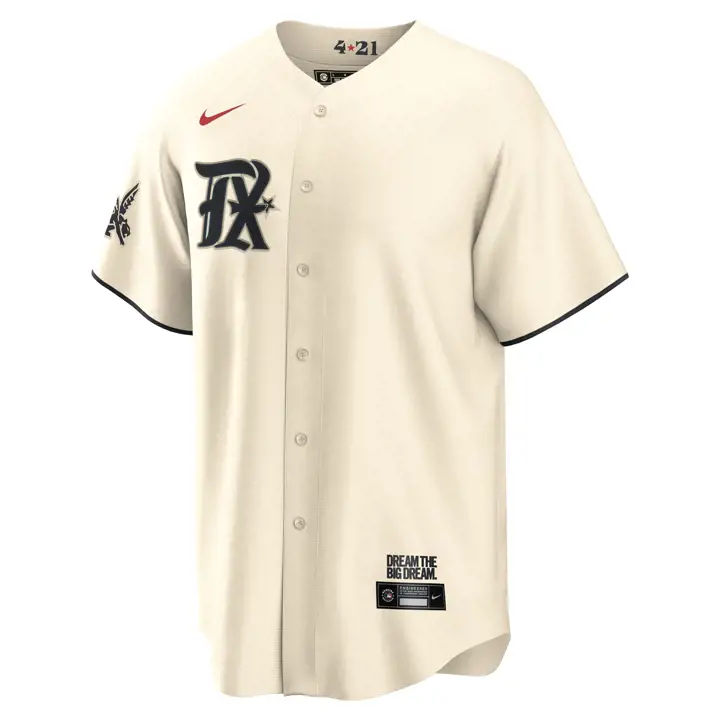 Maillot de joueur réplique Nike City Connect MLB des Texas Rangers Marcu