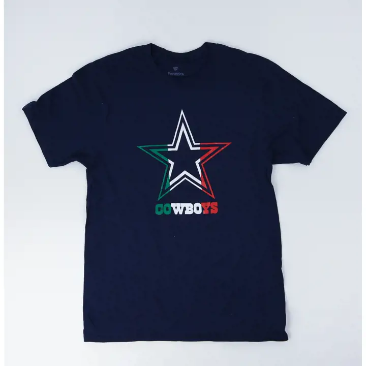 T-shirt Dallas Cowboys NFL Premier Mexico manches courtes marine