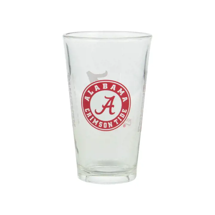 Verre mélangeur Alabama Crimson Tide Core Logo 16 oz