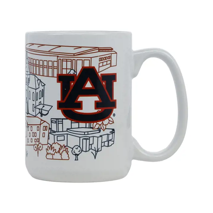 Tasse de campus Auburn Tigers de 15 oz