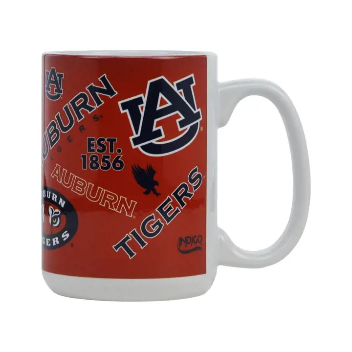 Mug à café Auburn Tigers 15oz Medley