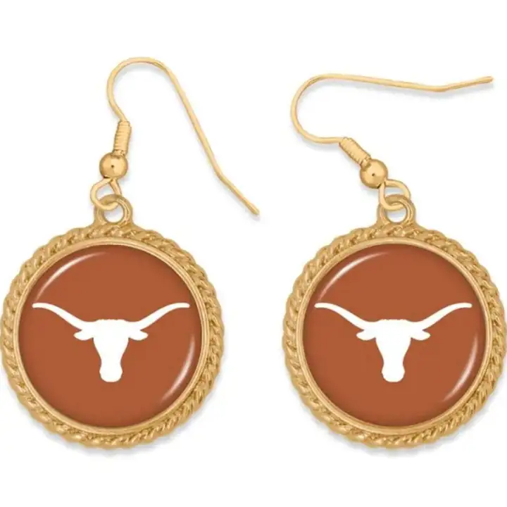 Texas Longhorns La collection Sydney Boucles d'oreilles