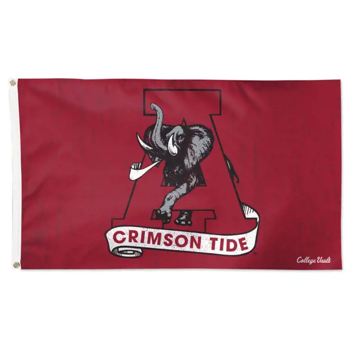Drapeau de luxe 3x5 Alabama Crimson Tide ast