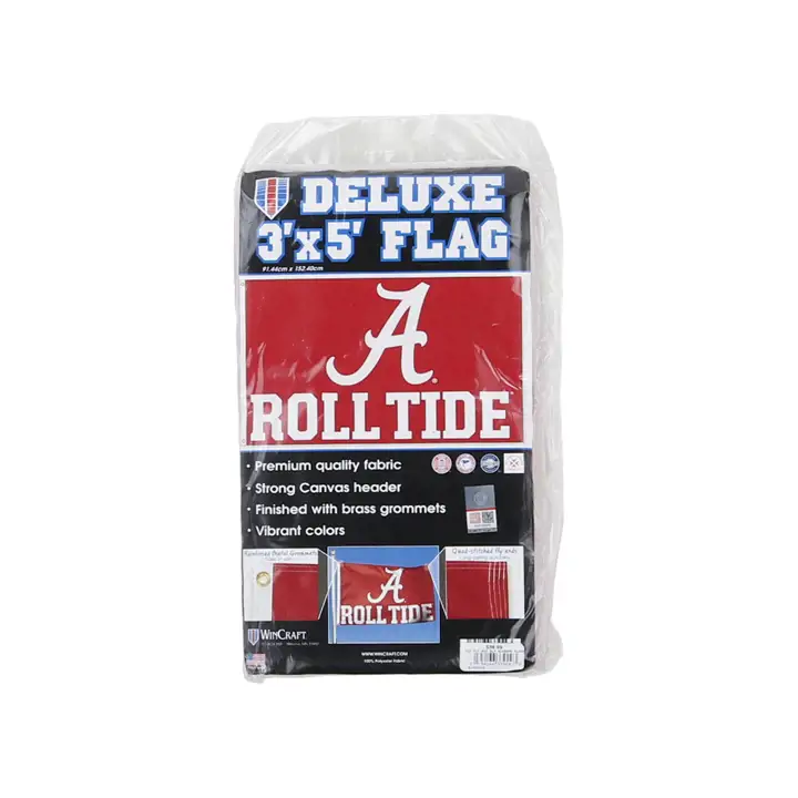 Drapeau de luxe 3x5 Alabama Crimson Tide ast