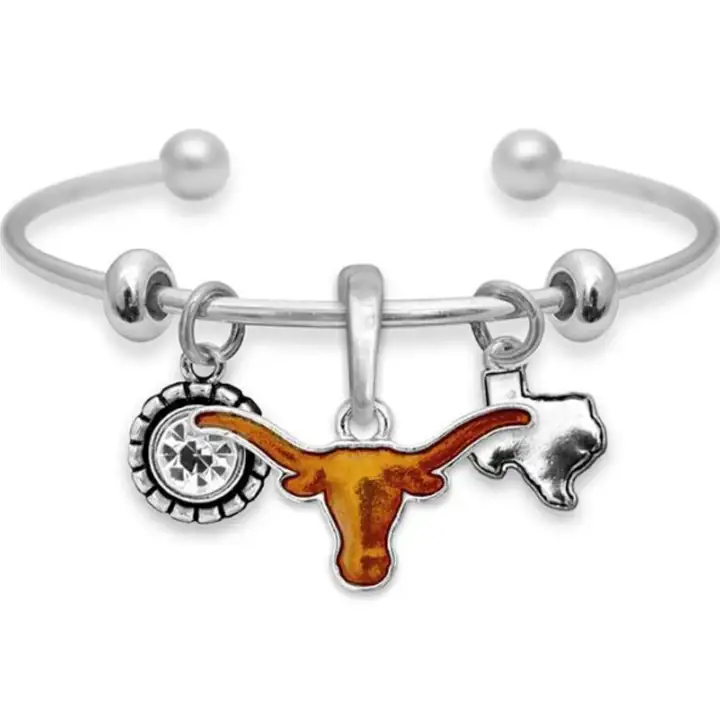 Texas Longhorns Home Sweet School Baracelet ast