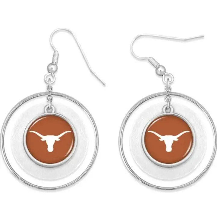 Boucles d'oreilles Texas Longhorns Collection Lindy