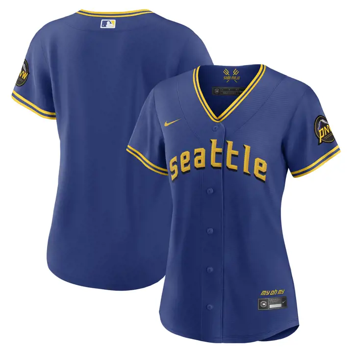 Maillot réplique Nike City Connect MLB Seattle Mariners pour femme