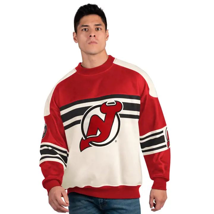 New Jersey Devils NHL Starter Défense Molleton Ras du Cou ivo