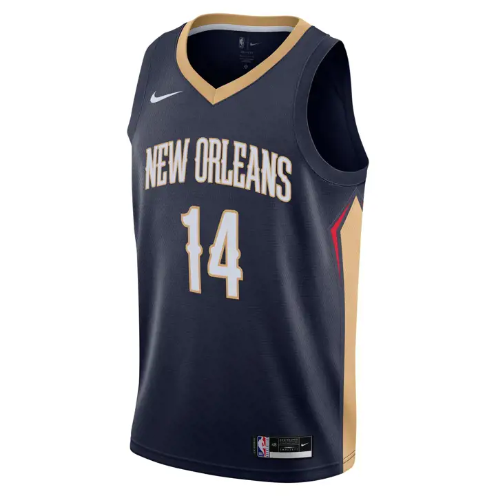 Maillot NBA ICON SWINGMAN Brandon Ingram Pelicans marine