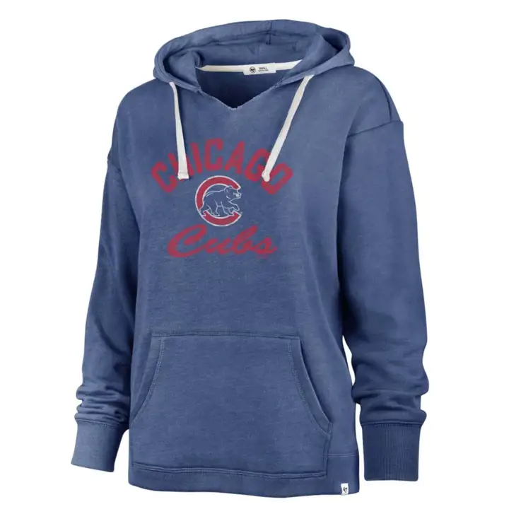 Chicago Cubs MLB Sweat à capuche Kennedy pour femme Bleu 23