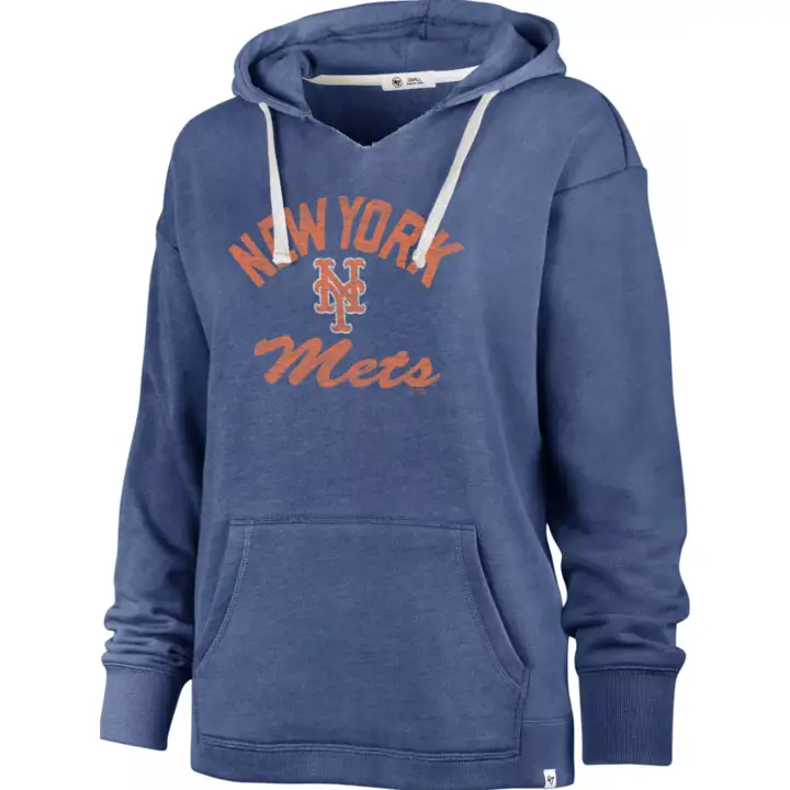 New York Mets MLB Sweat à capuche Kennedy pour femme 23 bleu