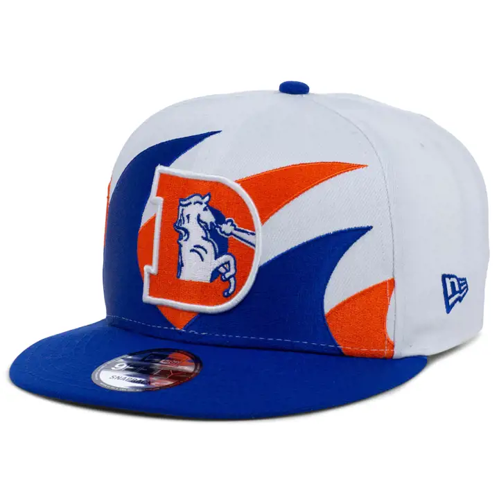 Casquette NFL Rétro Denver Broncos Wave 9FIFTY blc/rbl