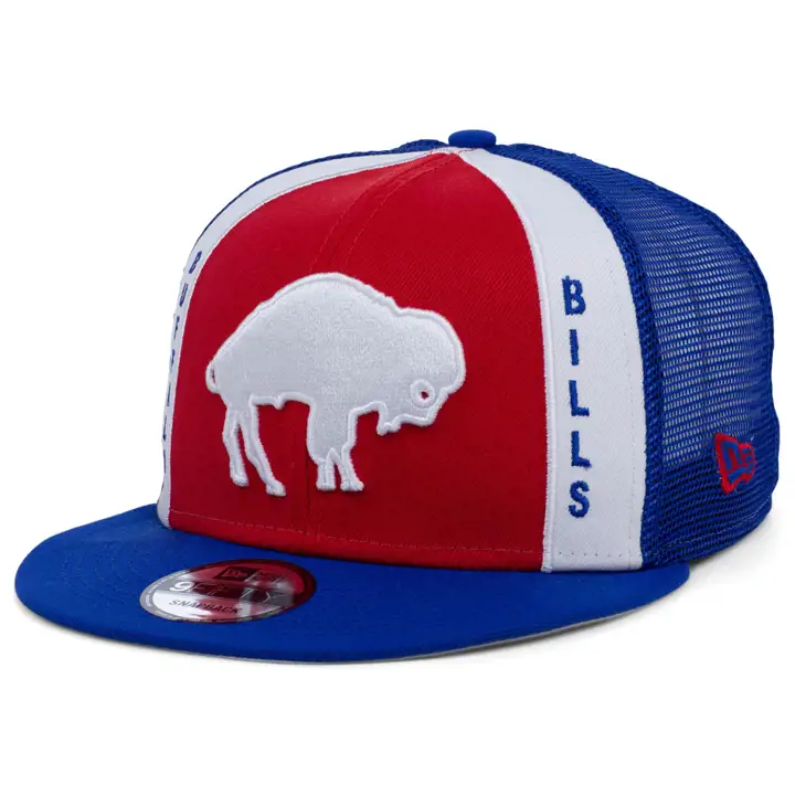 Casquette trucker NFL Buffalo Bills 9FIFTY Rouge/Bleu roi