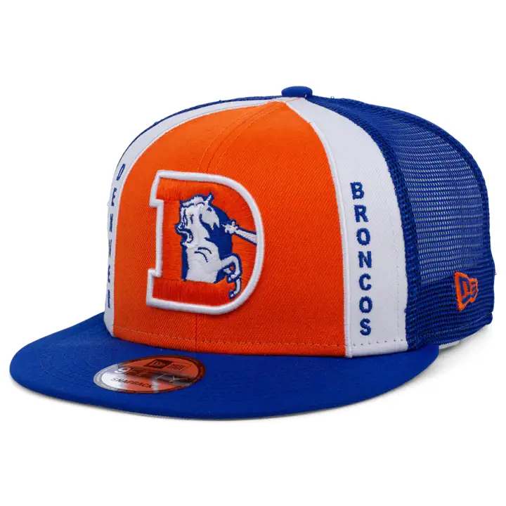 Denver Broncos NFL Trucker Verticale 9FIFTY orange/bleue