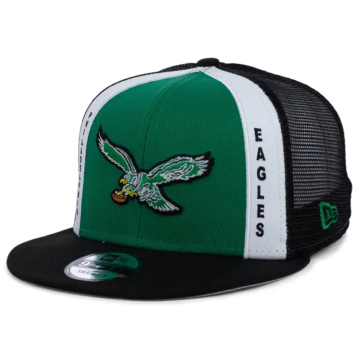 Philadelphia Eagles NFL Vertical Team Trucker 9FIFTY kgrn