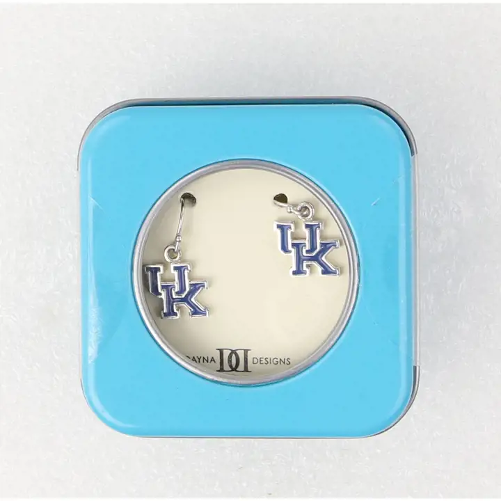Boucles d'oreilles Kentucky Wildcats - Émail