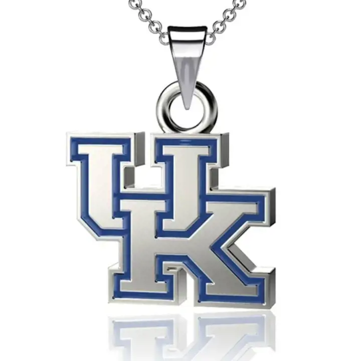 Collier pendentif Kentucky Wildcats - Émail