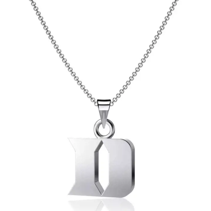 Collier pendentif Duke Blue Devils - Argent