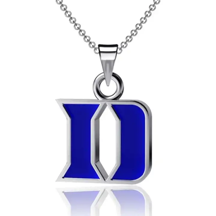 Collier pendentif Duke Blue Devils - Émail