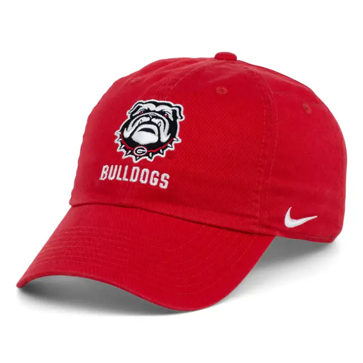 Georgia Bulldogs NCAA Mascotte Wordmark H86 rouge Bulldogs