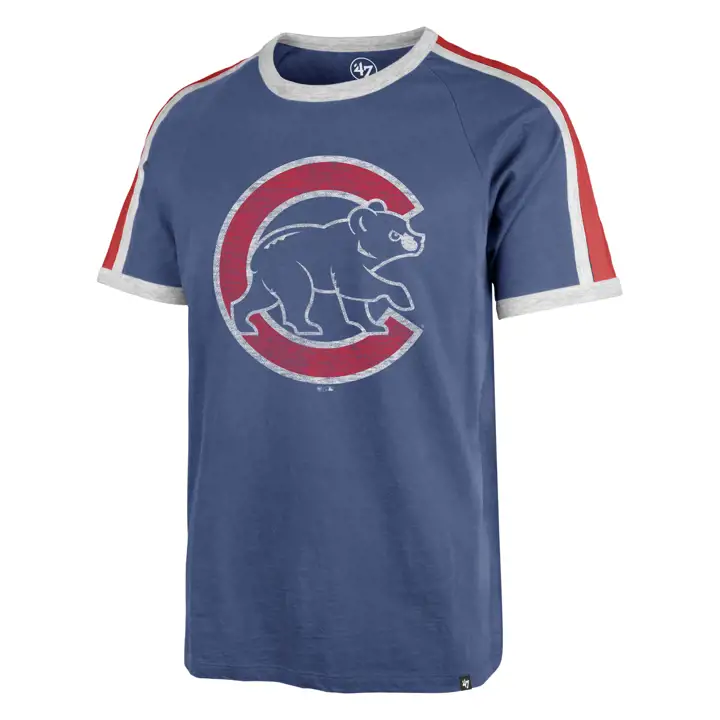 T-shirt Bleu Chicago Cubs MLB 47 Premier