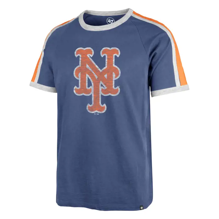 T-shirt bleu New York Mets MLB 47 Premier