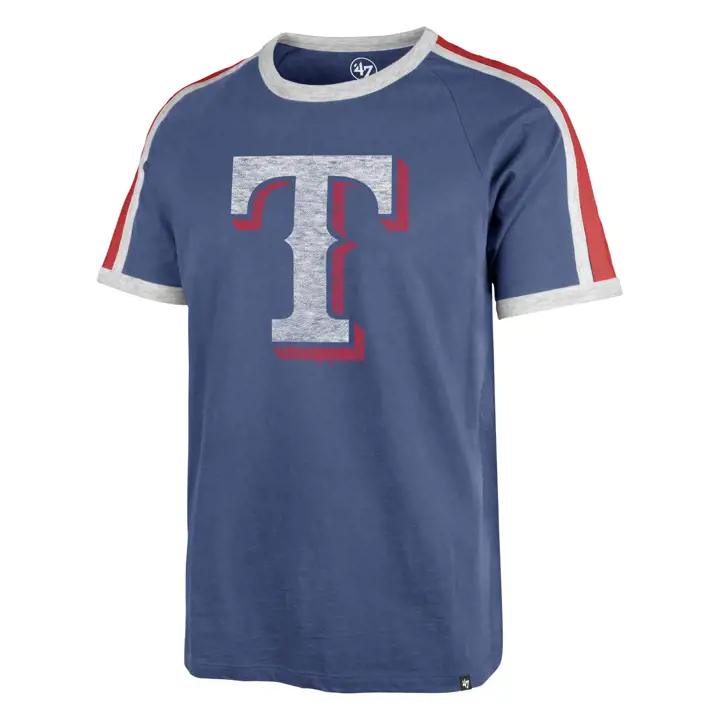 T-shirt MLB 47 Premier Texas Rangers Bleu