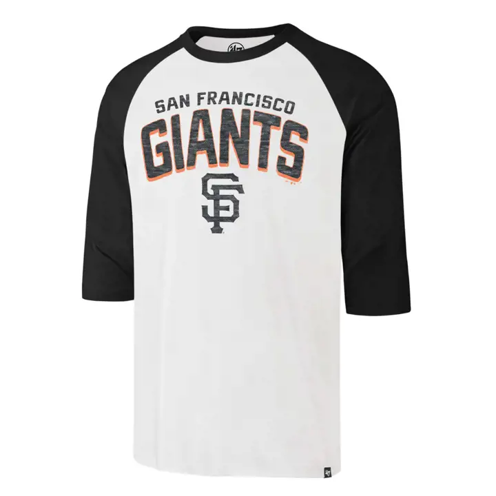 San Francisco Giants MLB 47 Franklin Raglan ivoire