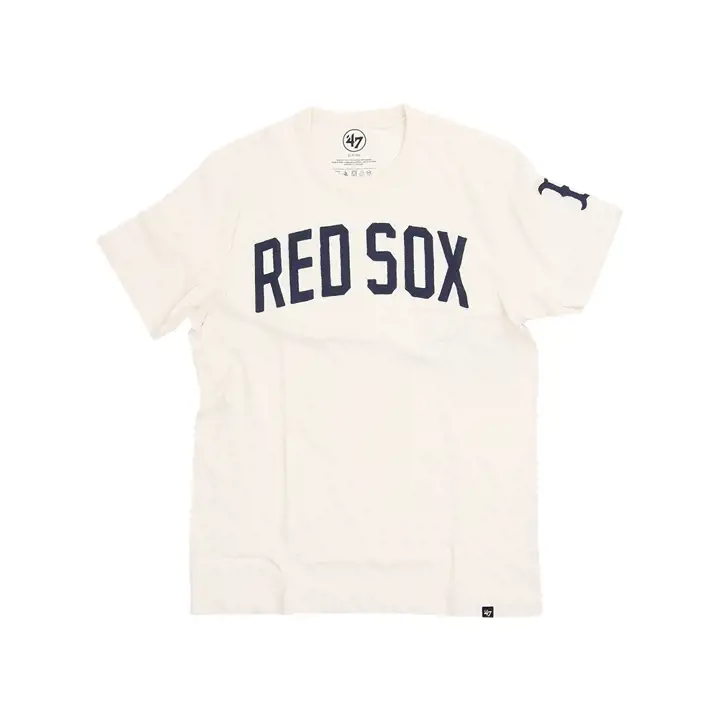 T-shirt Boston Red Sox MLB 47 Off White Fieldhouse blanc