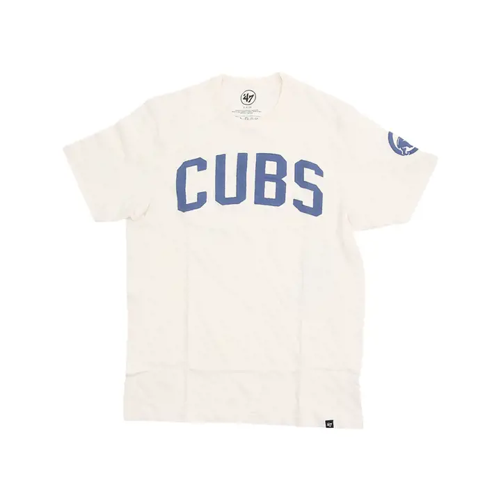 T-shirt MLB 47 Off White Fieldhouse des Chicago Cubs blanc