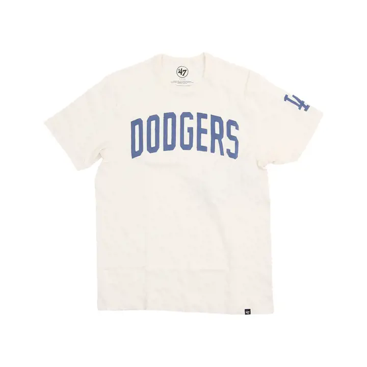T-shirt Los Angeles Dodgers MLB 47 Off White Fieldhouse blanc