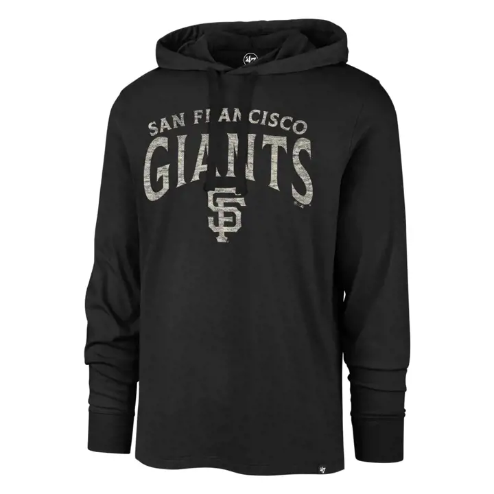 T-shirt à capuche Franklin Timepiece MLB 47 des Giants de San Francisco