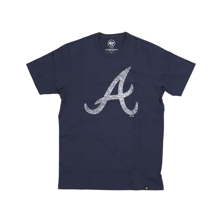 T-Shirt ATLANTA BRAVES MLB 47 Franklin Bleu marine