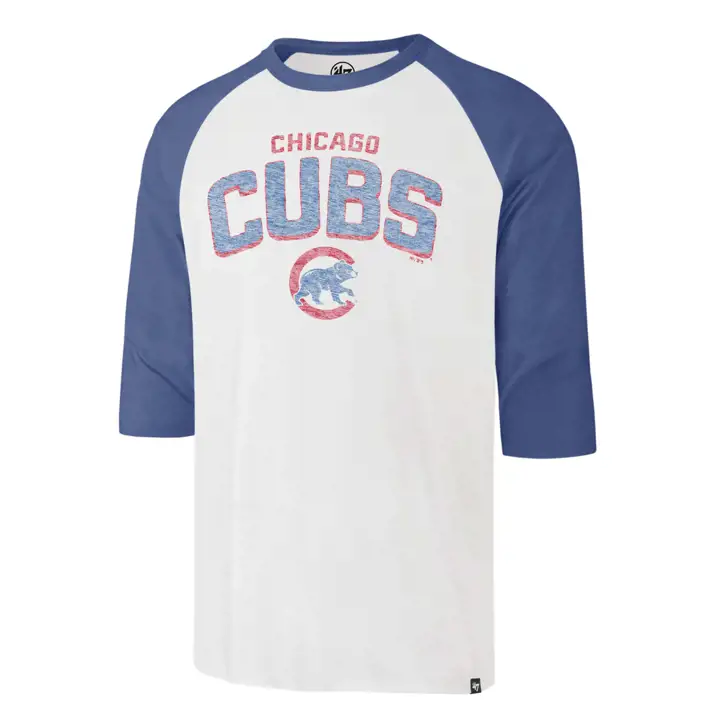 Chicago Cubs MLB 47 Franklin Raglan ivo